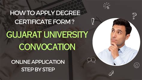 How To Apply Gujarat University Degree Certificate Convocation 2024