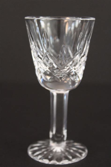 Eight Waterford Crystal Lismore Cordial Liqueur Glasses Ebth