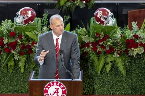 Crussial Report: Alabama head coach Kalen DeBoer says he regrate ...