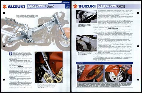 Suzuki Gsx1300r Hayabusa Chassis Essential Superbike Data File Page