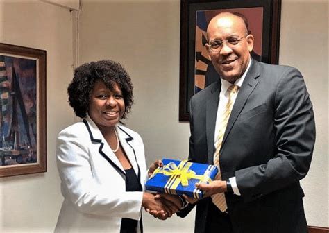 Minister Symmonds Welcomes New Cuban Ambassador Caribbean News World