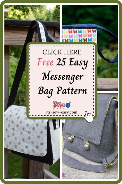 Free Easy Messenger Bag Patterns