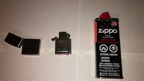 How To Refill A Zippo Lighter Youtube