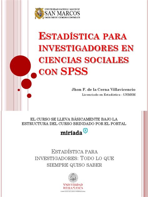 Presentación Semana 1 Pdf Nivel De Medida Estadísticas