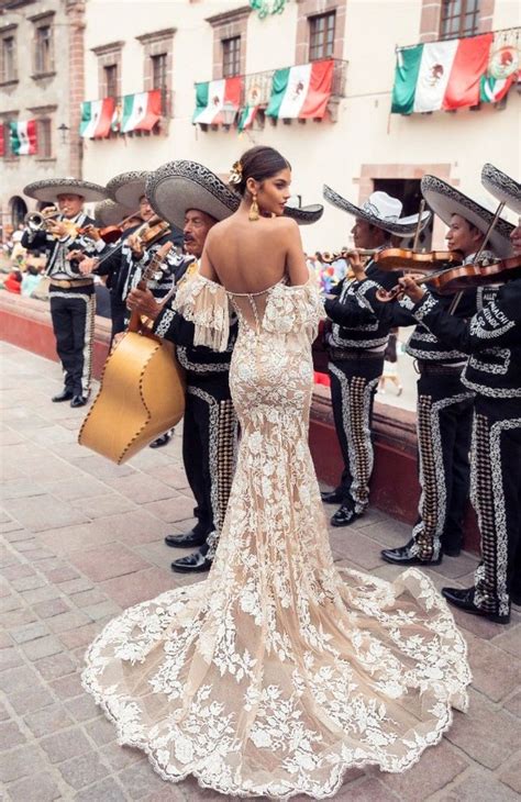 Flamenco Wedding Dress Mexico Wedding Dress Mermaid Wedding Dress