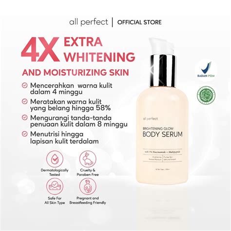 Jual All Perfect Brightening Glow Body Serum With 7 Niacinamide