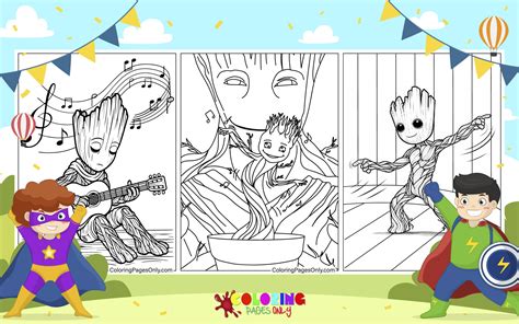 Coloriages Groot Coloriagesonly