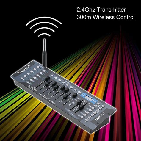 NEW 192 DMX Controller DJ Equipment DMX 512 Console Stage Lighting For