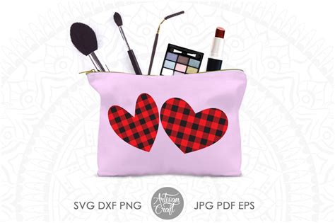 Buffalo Plaid Heart Svg Plaid Heart Png Sublimation Designs So Fontsy