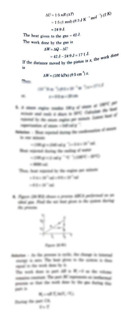 SOLUTION Laws Of Thermodynamics Solved Numericals Set Physics