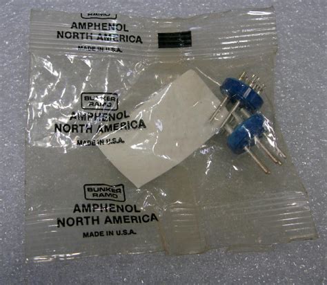 Amphenol 97 16s 8p Connectors 2 Pack Bmi Surplus