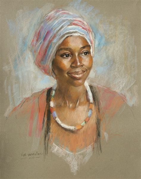 Pingl Par Robb Sur Pastels Dessin Pastel Afrique Art Art F Minin