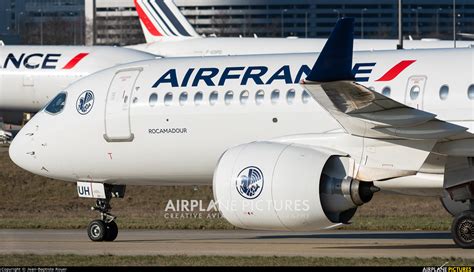 F HZUH Air France Airbus A220 300 At Paris Charles De Gaulle