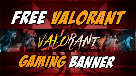 Valorant YouTube Banner