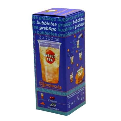 Zestaw Bubble Tea Jagoda Molecula Zestaw Do Bubble Tea