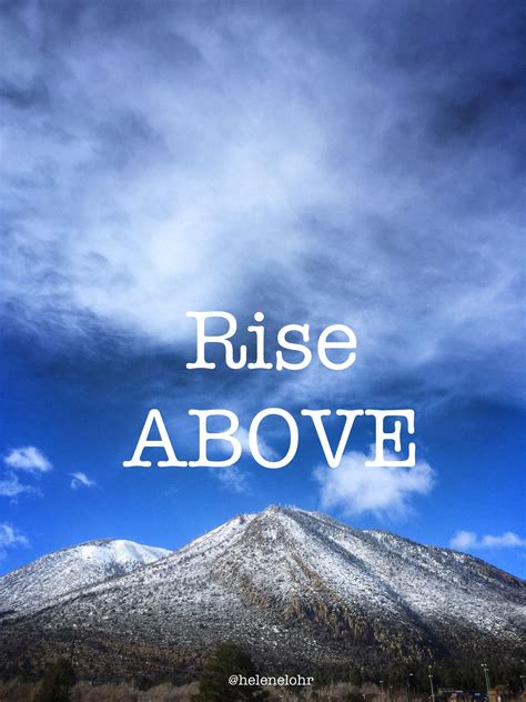 Rise Above It Self Improvement Development Quote Development Quotes