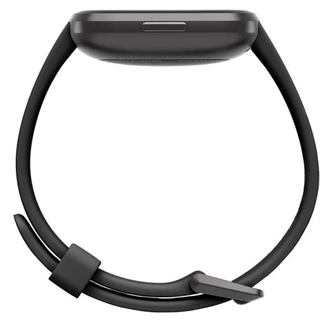 Fitbit Versa 2 Health And Fitness Smartwatch Blackcarbon Aluminum