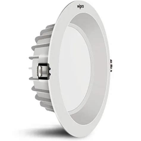 Round Cool White Wipro Garnet 10W LED Downlight IP55 At 725 Piece In