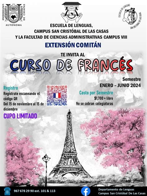 PRÓXIMAMENTE CURSO DE FRANCÉS