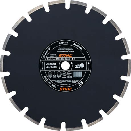 Stihl Diamond Cutting Wheel Asphalt DA5 300 Mm 12 Inch Mowers2Go