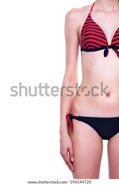 Sexy Tan Woman Bikini Closeup Isolated Stock Photo 196544720 Shutterstock