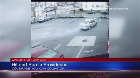 Providence Police Investigating Hit And Run Crash Caught On Camera