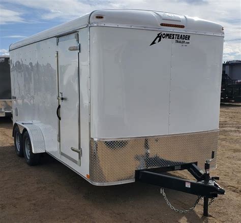 2024 Homesteader 7x12 Enclosed Cargo Trailer V Nose Trailers In Denver Co Denver Co Trailer