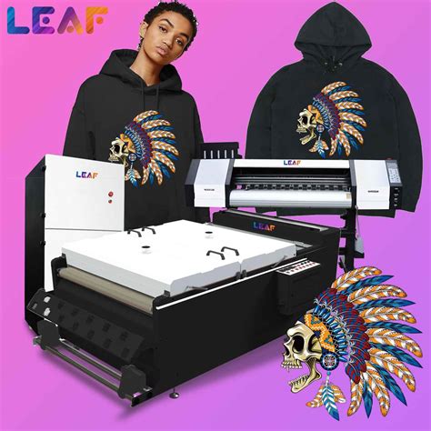 LEAF Dtf Printer 60cm 4 I3200 Heat Transfer Dtf Tshirt Printer Machine