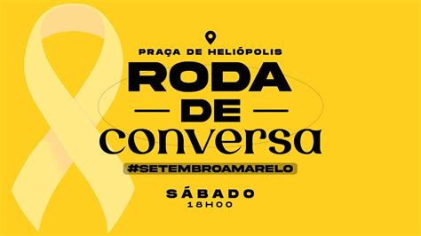 Roda De Conversa Setembro Amarelo Ao Vivo Youtube