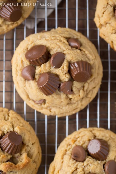 Reese's Peanut Butter Cup Cookies - Your Cup of Cake