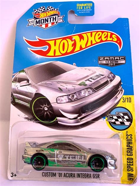 Custom 01 Acura Integra Gsr Hot Wheels Car