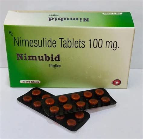 Nimesulide Tablets Mg At Rs Stripe Analgesics Anti