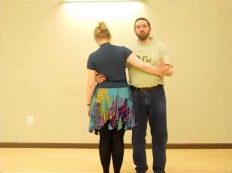 Contra Dance Flourishes How To Do A Waist Swing Youtube