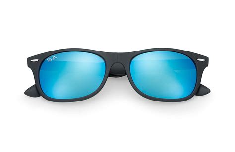 Ray Ban Synthetic New Wayfarer Folding Liteforce In Black Blue Blue