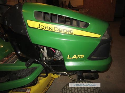 John Deere Tractor La115 Gxa115a235712