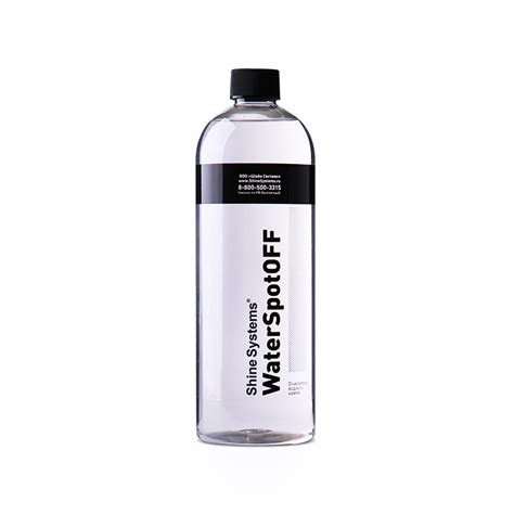 WaterSpotOFF - очиститель водного камня - Shine Systems