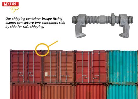 Buy Mytee Products Sea Rail Shipping Container Bridge Fittings Clamp