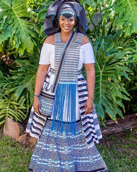 Dress To Impress Elegant Seshoeshoe Dresses For Makoti Lesotho Styles D