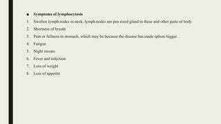 Lymphocytosis | PPT