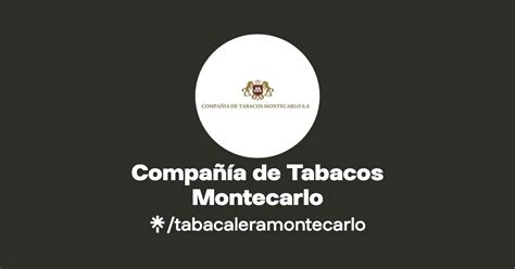 Compañía de Tabacos Montecarlo Facebook Linktree