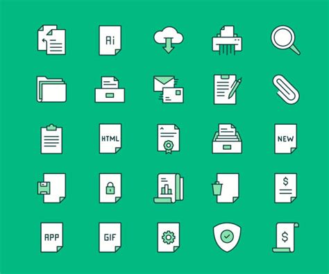 2700 Clerical Icons Stock Illustrations Royalty Free Vector Graphics