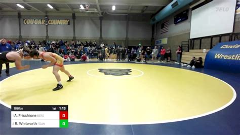 198 Lbs Quarterfinal Aj Fricchione Bergen Catholic NJ Vs Ryland