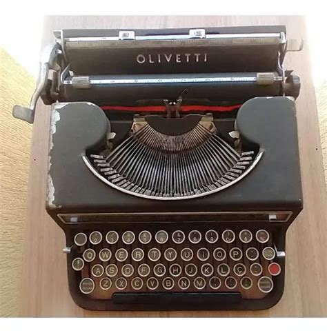 Máquina Escrever Portátil Olivetti Antiga Final Década 30 Frete grátis