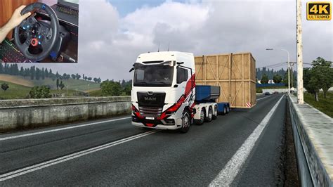 ETS 2 New MAN TGX Truck Heavy Big Cargo Delivery Euro Truck