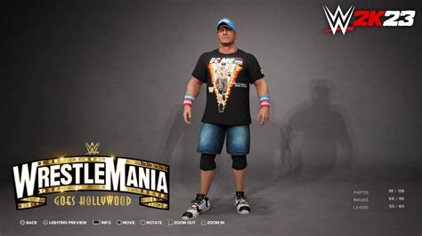 Wwe K John Cena Wrestlemania Attire Youtube