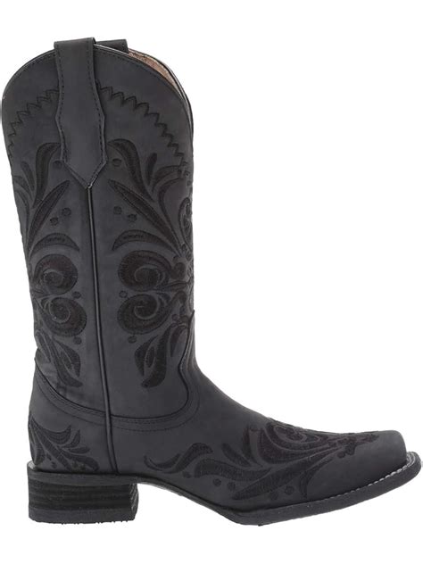 Black cowgirl boots + FREE SHIPPING | Zappos
