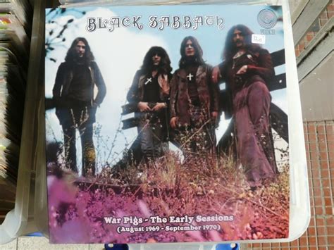 Black Sabbath War Pigs The Early Sessions Lp PloČa Mint Colour