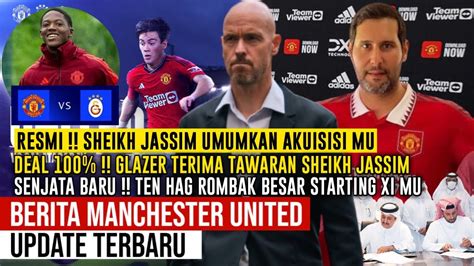 Resmi Glazer Mundur Serahkan Mu Ke Sheikh Jassim Skuad Muda Mu Vs