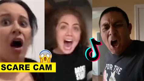 Scare Cam Pranks Compilation On TikTok 18 Try Not To Laugh YouTube