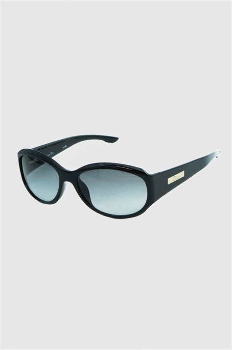 Dior Christian DIOR CELEBRITIES 2 Oval Black Sunglasses Vintage | Grailed